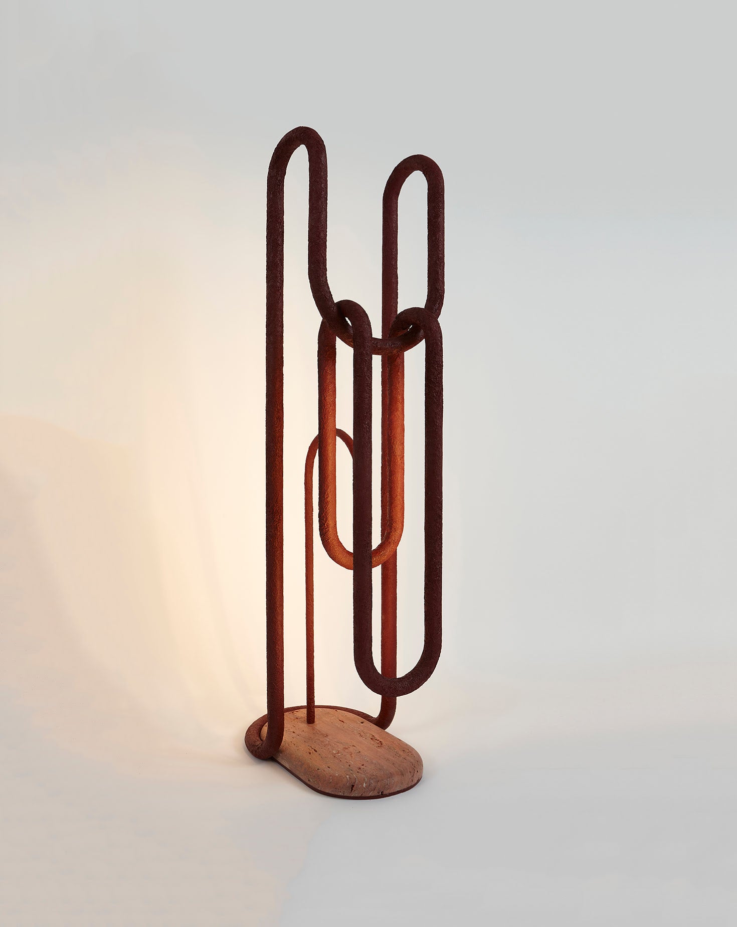 The Drape Sculptural Fabric Floor Lamp