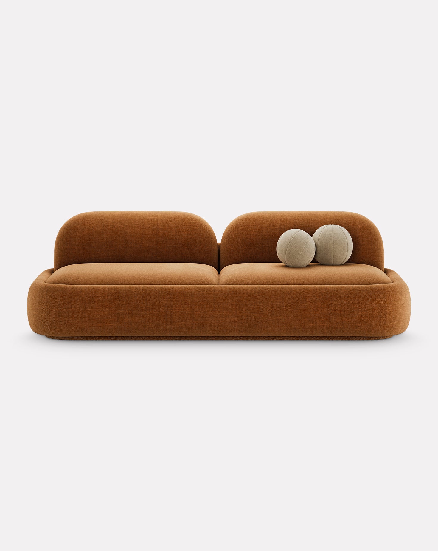 Banjo 260 Velvet Chenille Sofa