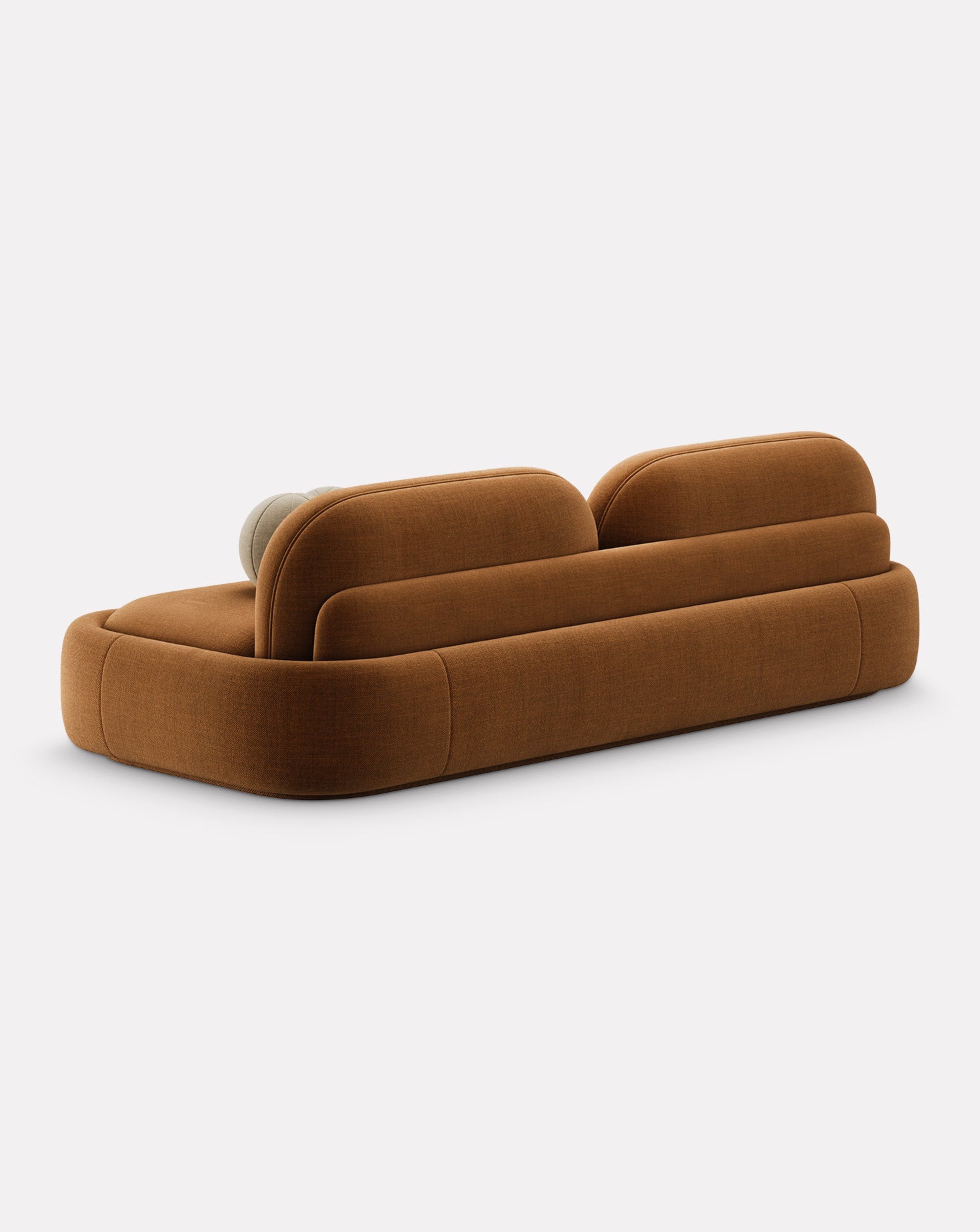 Banjo 260 Velvet Chenille Sofa
