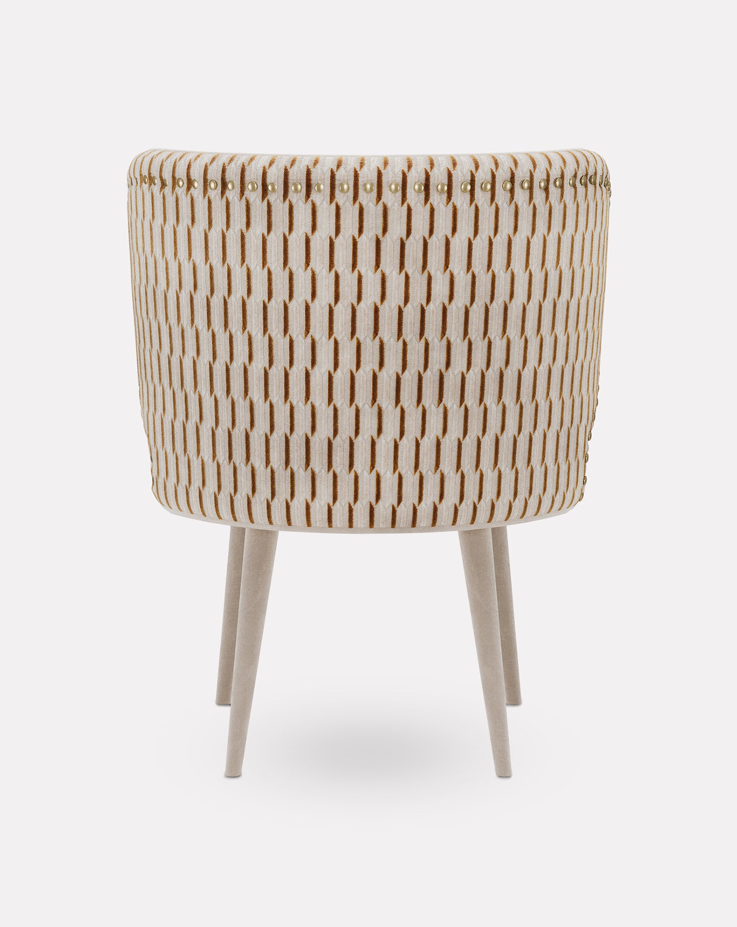 Valentina Brushed Brass Chair